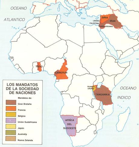 CLÁUSULAS TERRITORIALES DE LOS TRATADOS DE PAZ QUE PUSIERON FIN A LA I GUERRA MUNDIAL