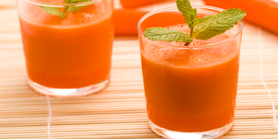 Jugo de Tomate Pepino y Mandarina receta