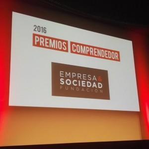 Evento de los Premios Comprendedor 2016