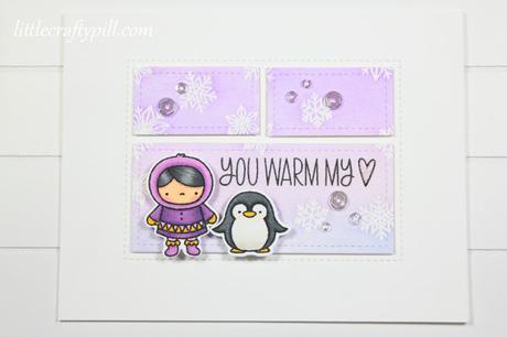 Featuring Pretty Pink Posh #4: Winter Card