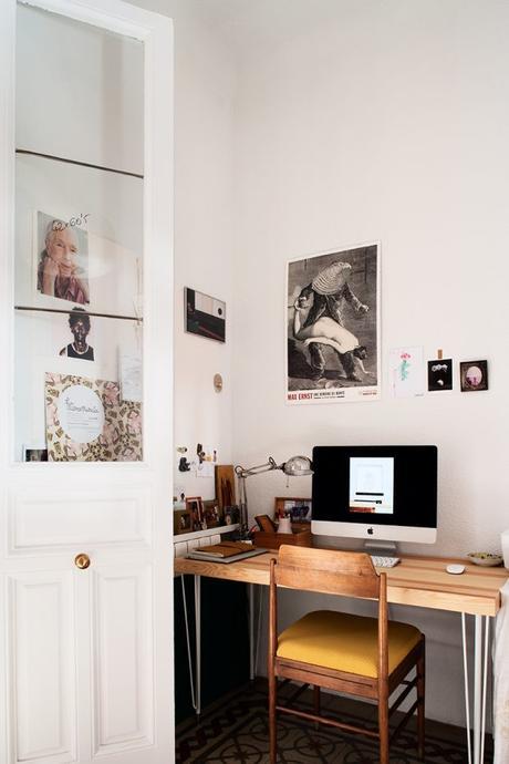 Potenciar un apartamento vintage retro-workspace