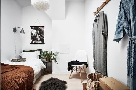 vivir en el centro Mini ático sueco de 24 m² con terraza diseño exterior diseño aticos decoración terrazas decoración pisos pequeños decoración aticos y lofts blog decoración nórdica atico sueco atico nórdico 