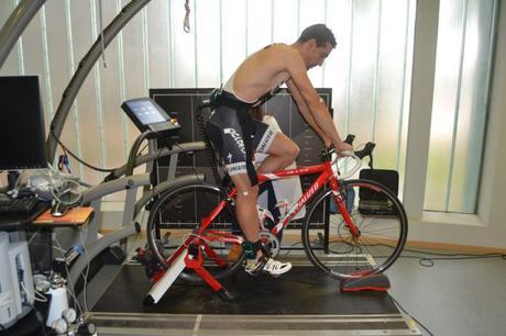 Cómo se hace una prueba de esfuerzo de un ciclista