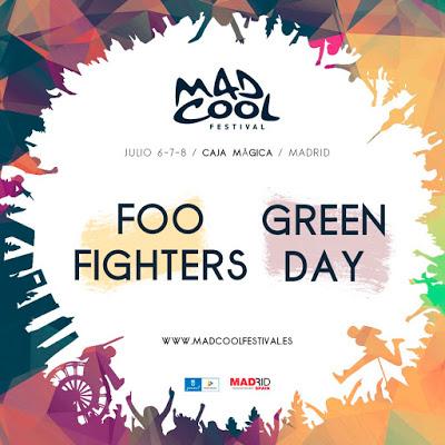 Mad Cool Festival Confirma a FOO FIGHTERS y GREEN DAY