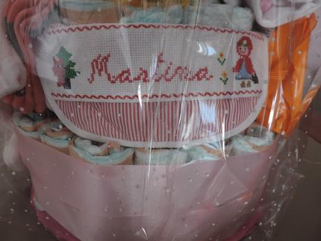 TARTA DE PAÑALES PARA MARTINA