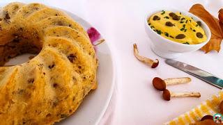 Pastel de hongos