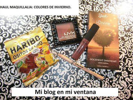 Haul Maquillalia: colores de Invierno.