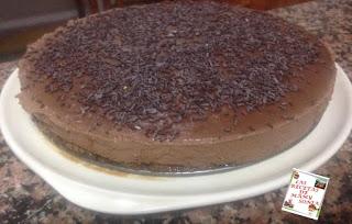 TARTA DE CHOCOLATE CON ALMENDRAS