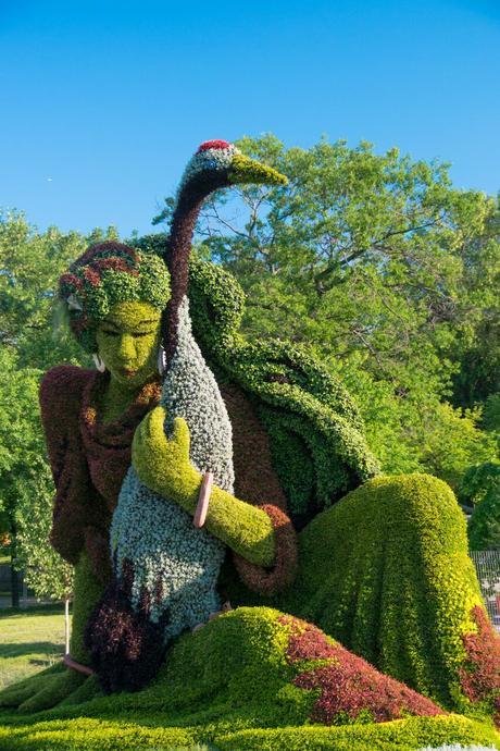 Mosaïcultures International: esculturas hechas de plantas que te dejarán boquiabierto