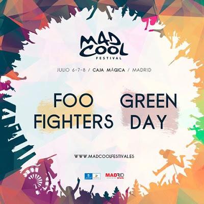 Foo Fighters y Green Day al Mad Cool Festival 2017