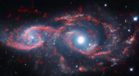 Galaxias IC 2163 y NGC 2207