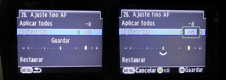 Backfocus Frontfocus Menu2