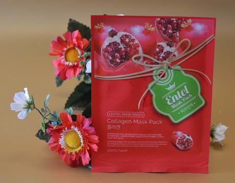 La mascarilla “Collagen Mask Pack” de ENTEL en W2BEAUTY (From Asia With Love)