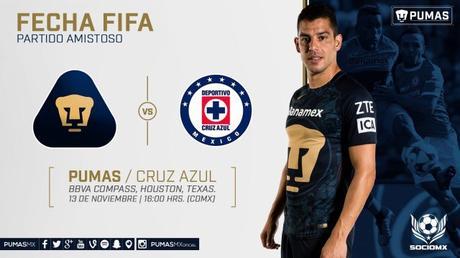 Amistoso Pumas vs Cruz Azul – Fecha, horario, transmisión por TV y más