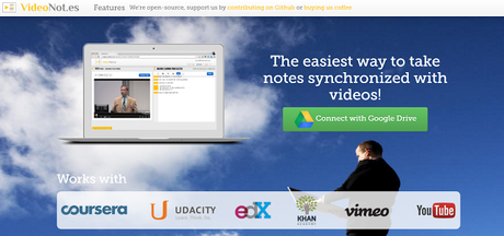 VideoNot.es, la forma más fácil de tomar notas sincronizadas con vídeos