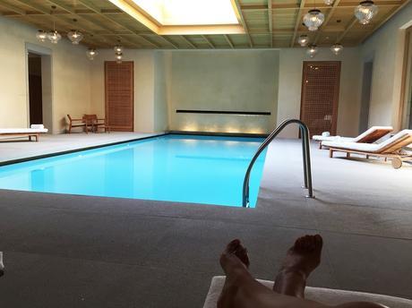 Vista la zona común. Wellness & Spa LeDomaine, un Santuario para tus cinco sentidos