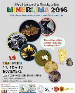 Hoy inicia MinerLIma2016 y es inaugurado por Presidente del Ingemmet Oscar Bernuy