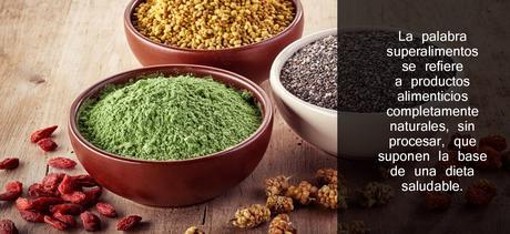 ¿Qué son los superalimentos? ¿Qué productos forman parte de ese grupo? ajo, bayas de Goji, bayas acai, espirulina, quinoa