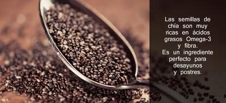 YOGUR CON CHÍA, MIEL Y FRUTAS