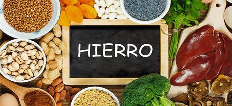 hierro en que alimentos se encuentra