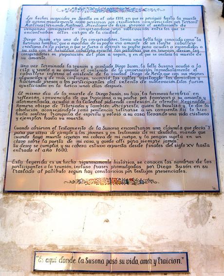 calle Susona, también llamada muerte