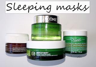 Sleeping masks; qué son, uso, consejos y mis favoritas
