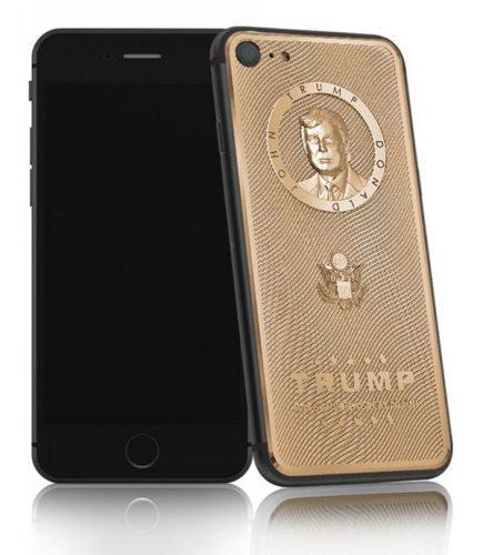 iPhone 7 en Oro dedicado a Donald Trump