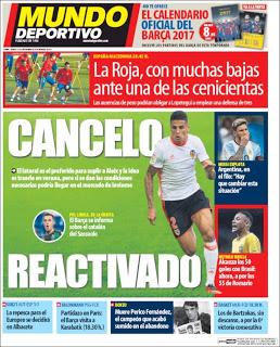 portada mundo deportivo 12 11 2016