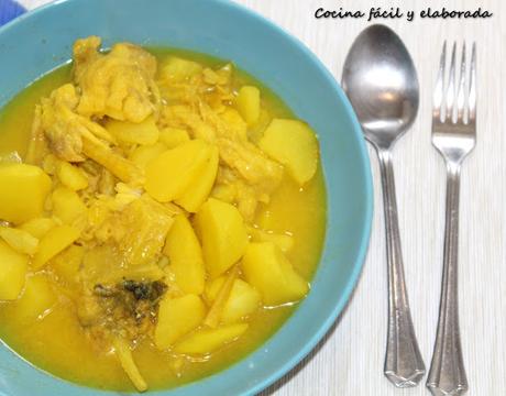 GUISO DE PATATAS CON RAPE