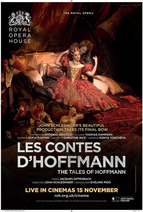 15 NOVIEMBRE EN CINES: LES CONTES D'HOFFMANN, DESDE ROYAL OPERA HOUSE - LONDRES