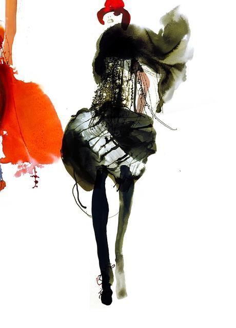 Fashion illustration: Daniel Egneus