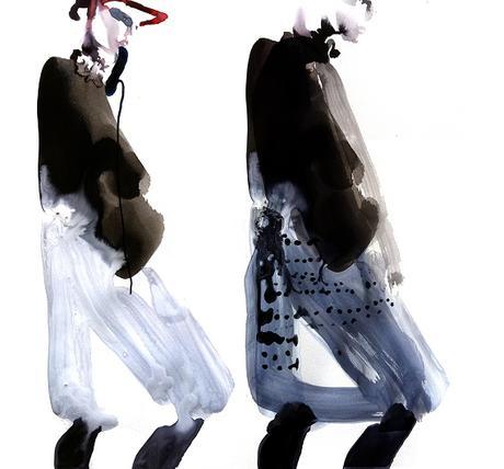 Fashion illustration: Daniel Egneus