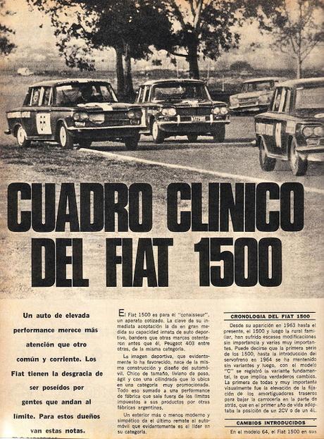 Cuadro clínico del Fiat 1500