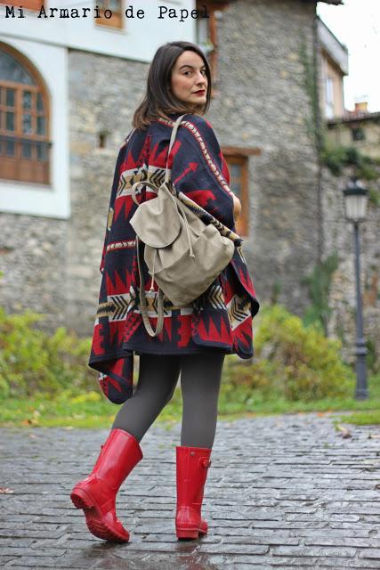 Outfit: Ideas para Vestir Botas de Agua con Vestido