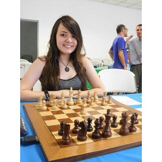 Pamela Salas una belleza en su punto de esplendor ajedrecistico