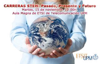 Invitación: “Carreras STEM: pasado, presente y futuro ” 15 de Noviembre