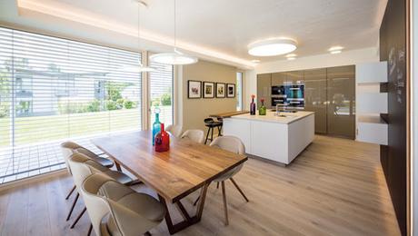 Villa Actual de Estilo Minimalista en Alemania