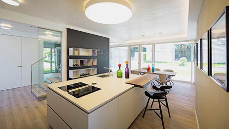 Villa Actual de Estilo Minimalista en Alemania