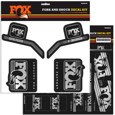 FOX lanza los nuevos kits de pegatinas 2017 para sus horquillas y amortiguadores