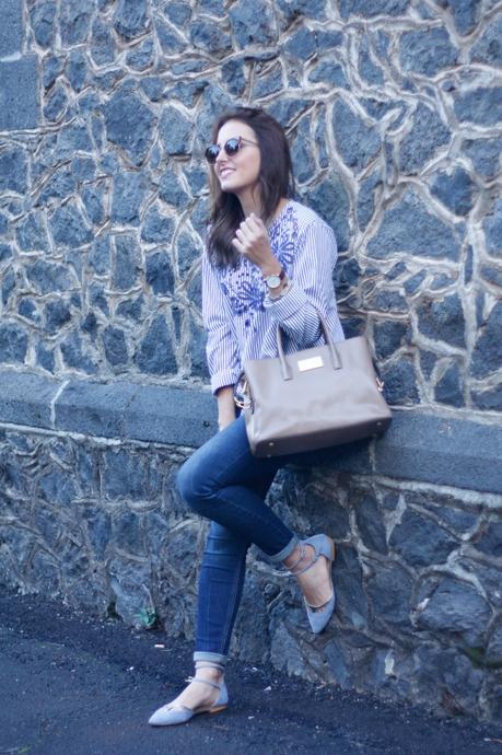 Blusa anudada de Zaful  y mega promoción de Noviembre