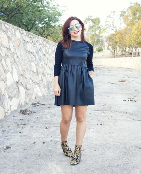 Melange-Boutique blog de moda, fashion blog melange_boutique_fashion_blod_de_moda_vestido_cuero_zara_botas_brocadas_barrocas_asos_retailmenot_espana_outfit_9