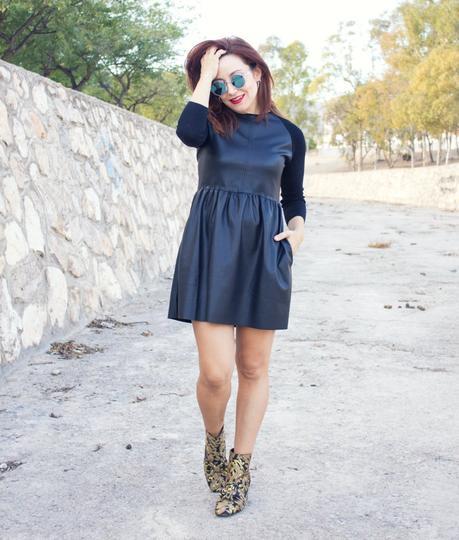 Melange-Boutique blog de moda, fashion blog melange_boutique_fashion_blod_de_moda_vestido_cuero_zara_botas_brocadas_barrocas_asos_retailmenot_espana_outfit_9