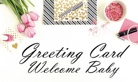 Tarjetas - Welcome Baby - Baby Boy/Girl - Handmade Greeting Cards.