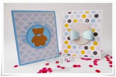 Tarjetas - Welcome Baby - Baby Boy/Girl - Handmade Greeting Cards.