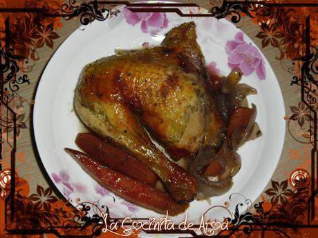 POLLO AL VINO TINTO, POLLO CUK DESADA