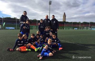 Depor Alevín y Benjamín ganan el Torneo El Corte Inglés