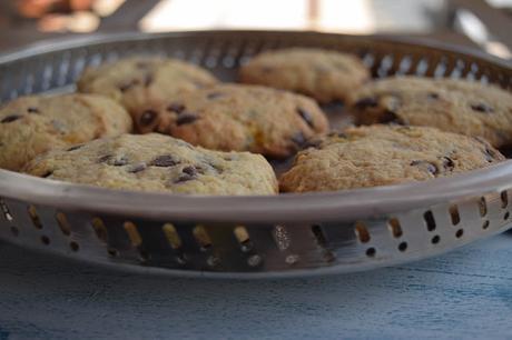 Galletas de Plátano y Chocolate