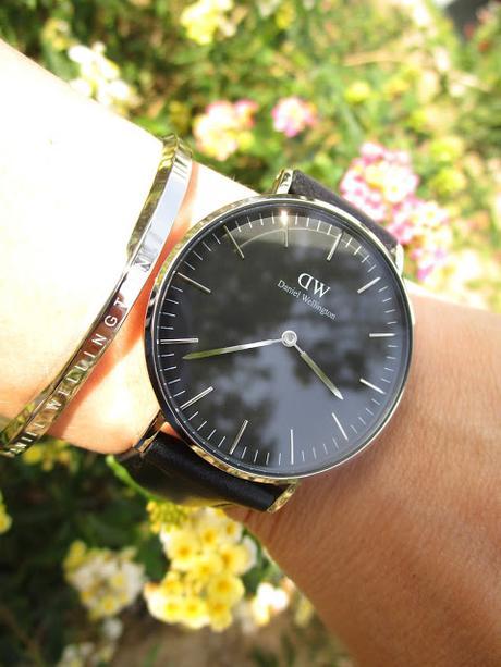 Reloj Daniel Wellington Classic Black y brazalete Classic Cuff