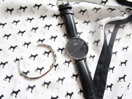 Reloj Daniel Wellington Classic Black y brazalete Classic Cuff