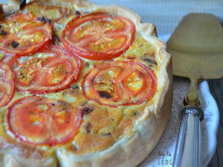 Quiché de verduras y patata